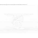 Concrete coffee table Orvinio