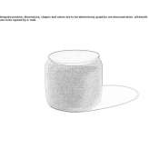 Low round wooden garden table Seulo