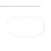 Coffee table/garden pouffe made of polyurethane Ustron
