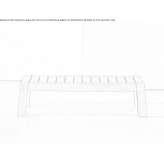Rectangular coffee table Tecoman