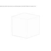 Square pouffe Manunda