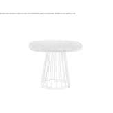 High side table made of marble Lutry