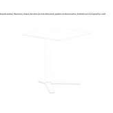 Square garden table Vinings