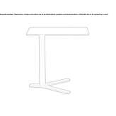 Rectangular garden table Vinings