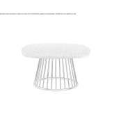 Low marble coffee table Lutry