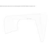 Corten™ coffee table Arese