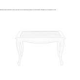 Rectangular coffee table Chiuro