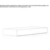 QM Foam low rectangular coffee table Sauve