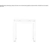 Square Xeramica coffee table Duryea