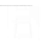 Stackable chair, seat and backrest made of polypropylene Beaupuy