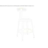 Steel garden chair Wolsdorf