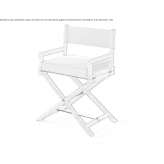Batyline® foldable garden chair with armrests Kumari