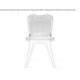 Wicker garden chair Soro