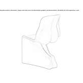 Polyethylene chair Barwice