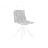 Rope garden chair on trestles Jalkovec