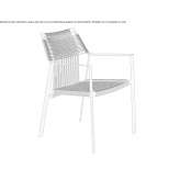 Canax® dining chair Serre