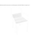 Stackable polypropylene chair Guapota