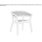 A stackable teak garden chair Abybro