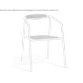 Rope garden chair Hijes