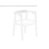 Chair with armrests Ilovat