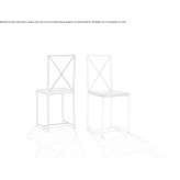 Polyester chair Sanad