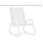 Garden rocking chair Proceno