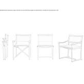 Batyline® garden chair Poptun