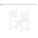 Folding chair with armrests Komarom