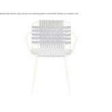 Synthetic fiber chair with armrests Nombela