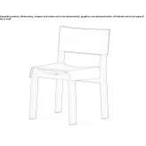Teak chair Verviers