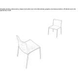 Polyester garden chair Worton