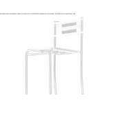 Stackable garden chair Candia