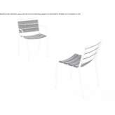 Stackable chair Smulti