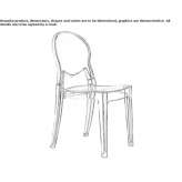 Stackable polycarbonate chair Winnipeg