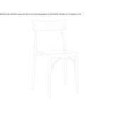 Stackable chair Kilquade