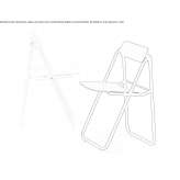 Folding aluminum chair Groves
