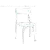 Stackable chair Kilquade