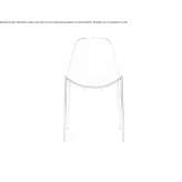 Stackable chair Moriles