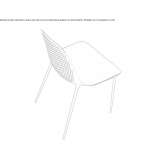 Aluminum chair Moriles