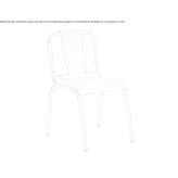 Aluminum garden chair Wassy