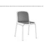 Stackable wire mesh chair Esloev