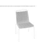 Rope garden chair Meyreuil
