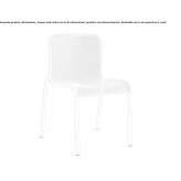 Painted metal chair Grottole