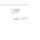 Stackable synthetic fiber chair Kostalov