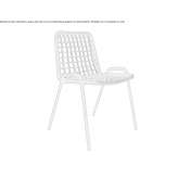 A chair made of sailing rope that can be stacked Bisegna