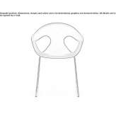 A chair with armrests that can be stacked Portrush