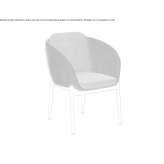Garden chair with armrests Saray