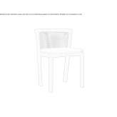 Rattan garden chair Vimmerby
