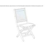 Batyline® foldable garden chair Varenna