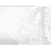 Medallion garden chair with armrests Bellus